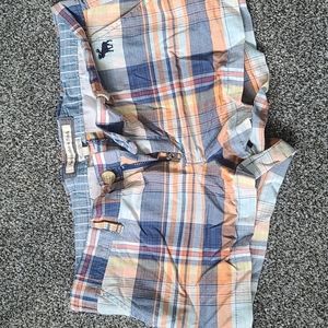 Abercrombie & Fitch plaid shorts